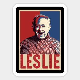 Leslie Jordan Pop Art Style Sticker